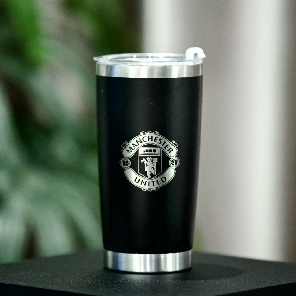 Manyu Black MUN 20oz Cold Storage Glass Laser Shooting Of The Red Devil ...
