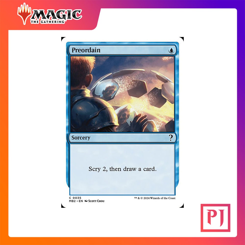 [MTG] Preordain [MB2] [BLUE] [COMMOM] [NORMAL] [ENG] (Magic Card/Magic ...