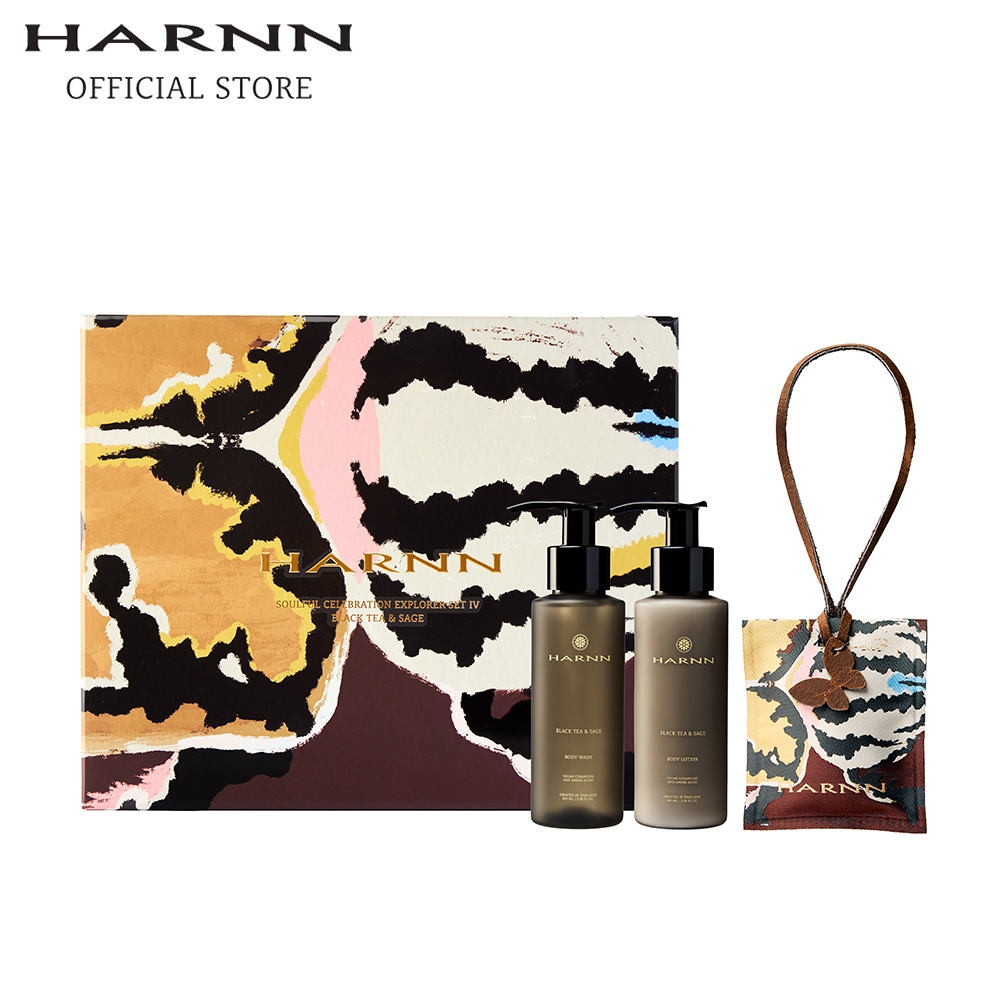 HARNN SOULFUL CELEBRATION EXPLORER SET BLACK TEA & SAGE | Shopee