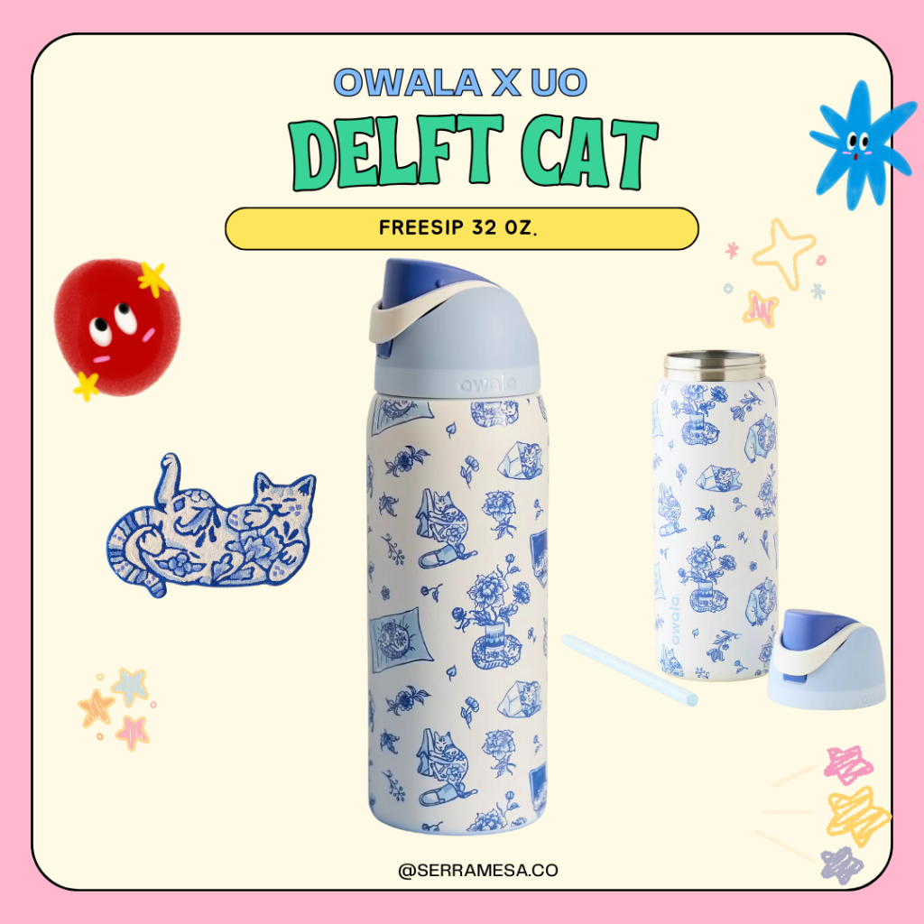 OWALA X UO Delft Cat Special Collection From 32 OZ. 100 limited edition ...