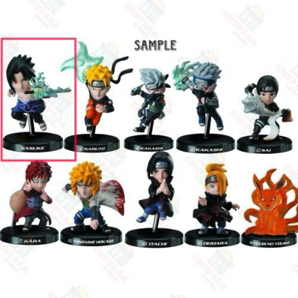 Naruto Shippuden Deformation Sasuke Uchiha Hatake Figure | Ninja Spell ...