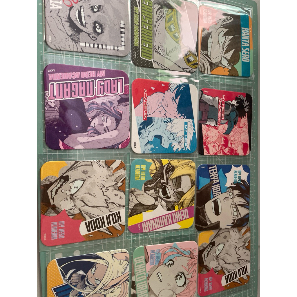 my hero academia mha Coaster New Pre-Order From Japan | Shopee Singapore