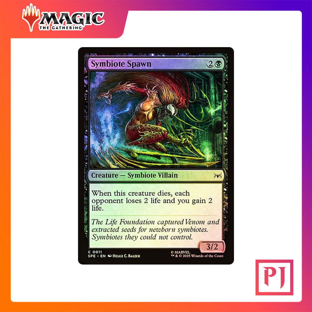 [MTG] Symbiote Spawn [SPM] [BLACK] [COMMON] [FOIL] [ENG] (Magic Card ...