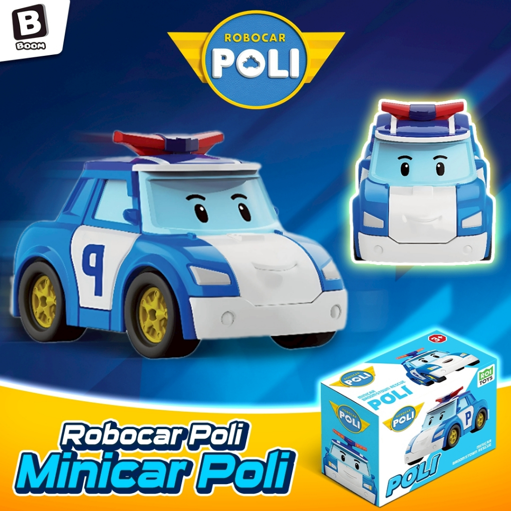 Robocar Poli Minicar Rescue Hero Mini Car For Kids | Shopee Singapore