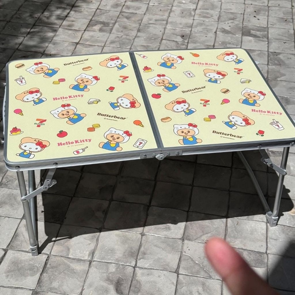 Hello kitty x Butterbear Folding Table | Shopee Singapore