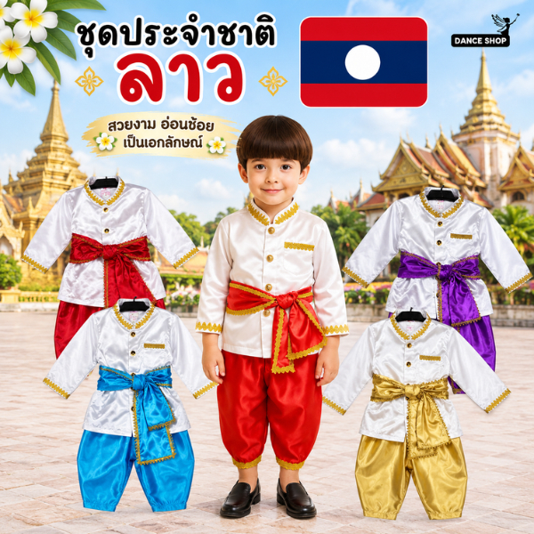Lao Boy's Outfit ASEAN Children's Clothing Children's International ...