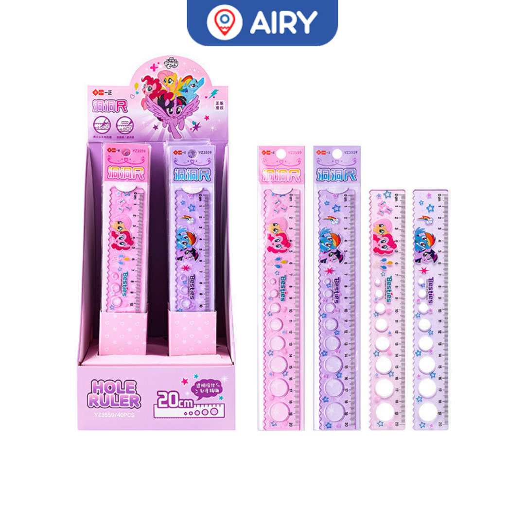 Ruler 20 Cm. Authentic My Little Pony Licensed Pattern Model YZ3559 Use ...