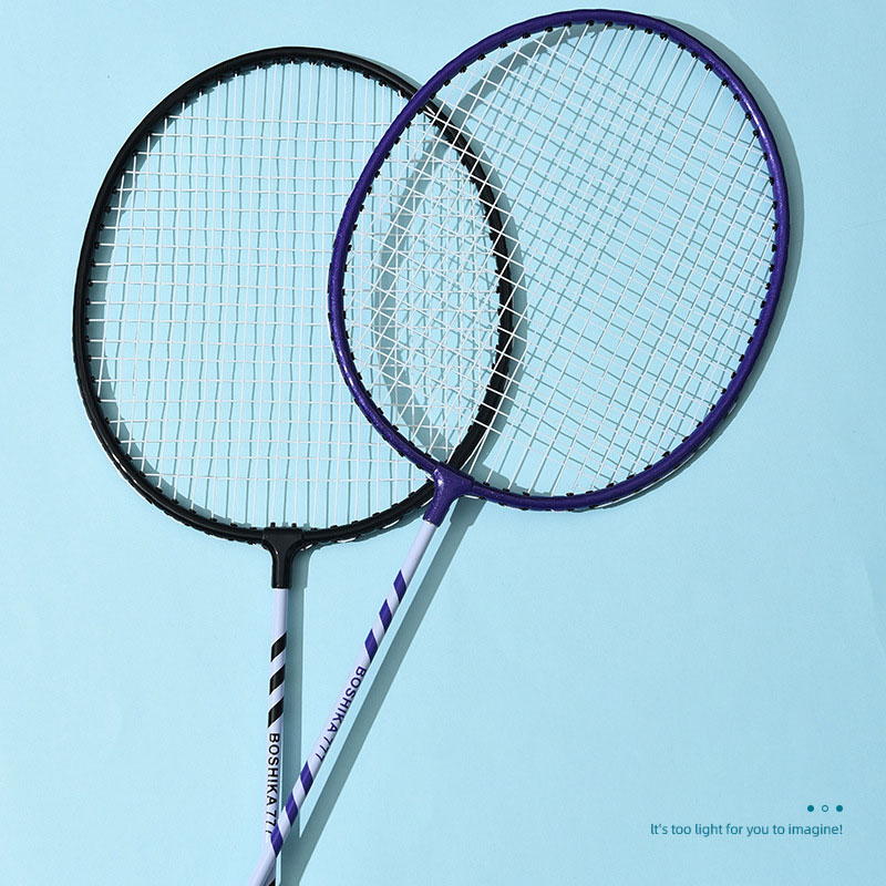 Badminton Racket Double Pack Adult Alloy Separate High Quality Large ...