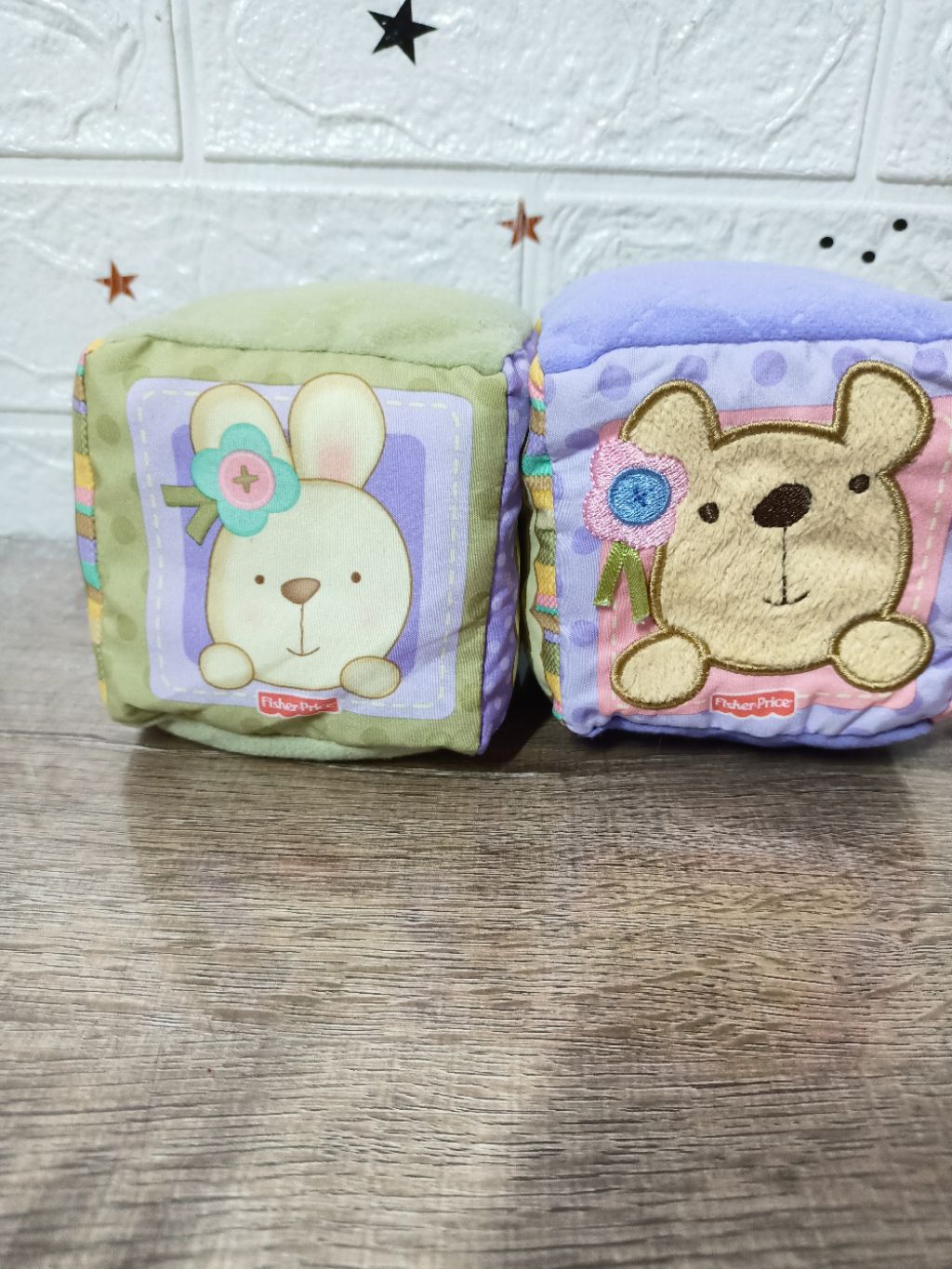 Fisher Price Little Buttons Soft Activity Blocks (R6795) | Shopee Singapore