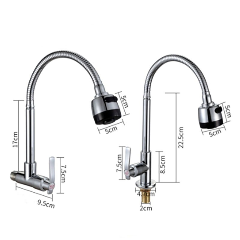 304 High Quality 360 Degree Rotating Faucet 304 Stainless Steel Sink 2 ...