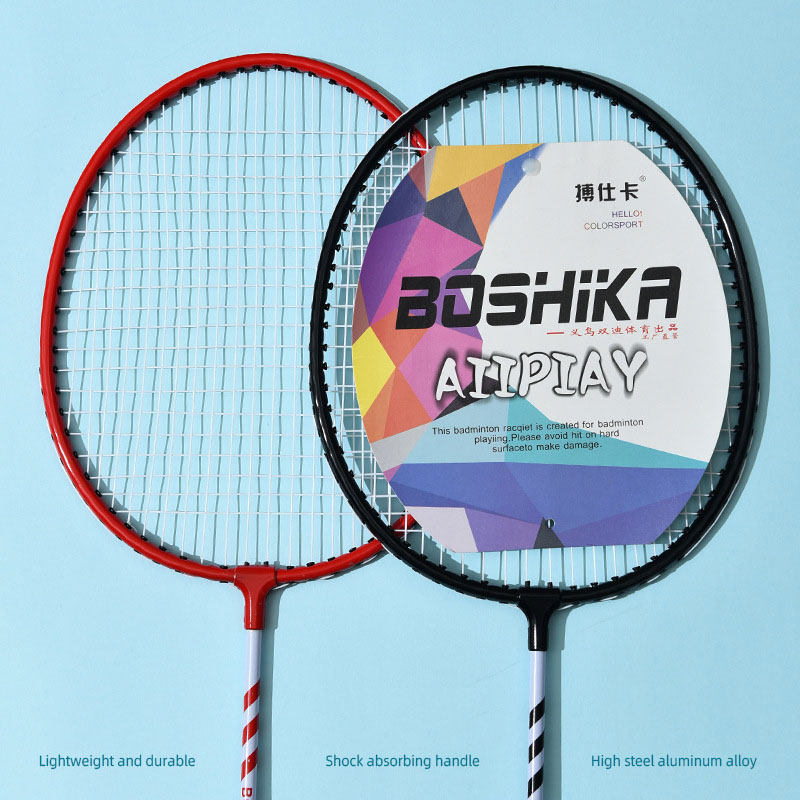 Badminton Racket Double Pack Adult Alloy Separate High Quality Large ...