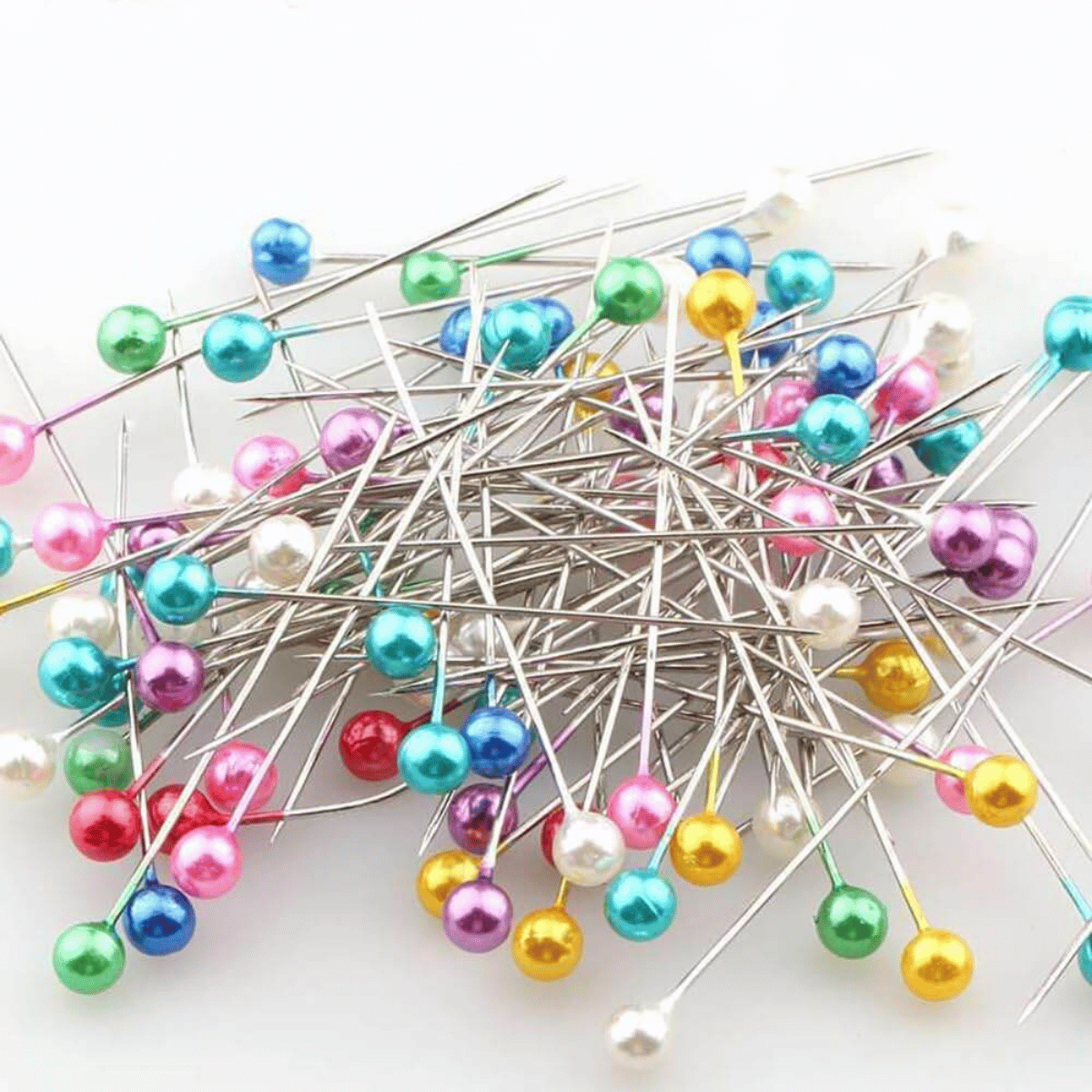 Box Type Pins 80 Pieces Size 4 Cm. Sewing Used For Attaching Fabric ...