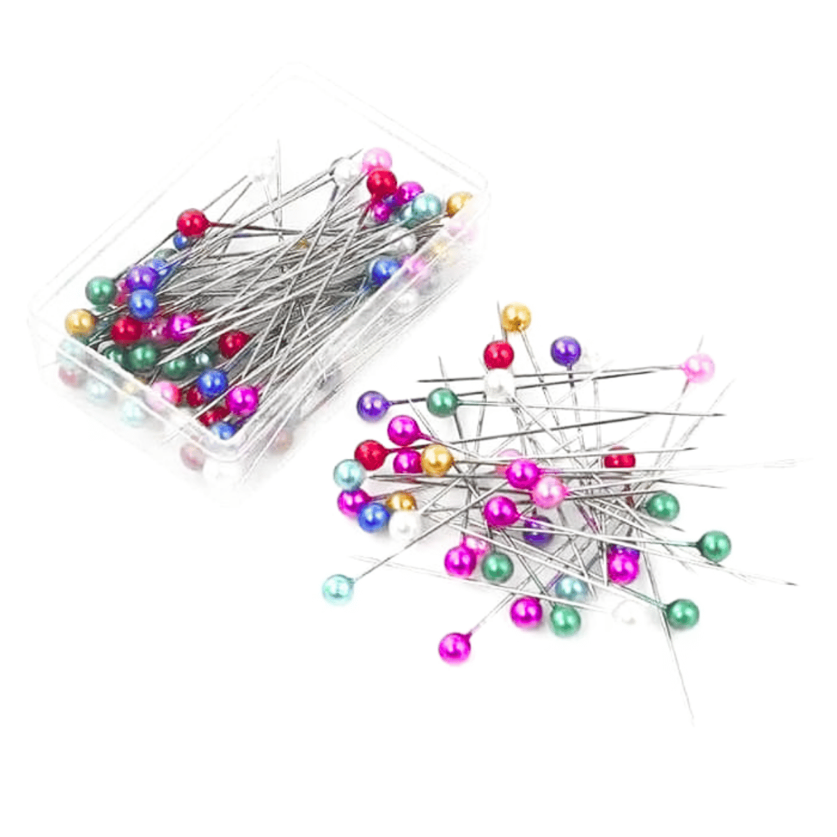 Box Type Pins 80 Pieces Size 4 Cm. Sewing Used For Attaching Fabric ...