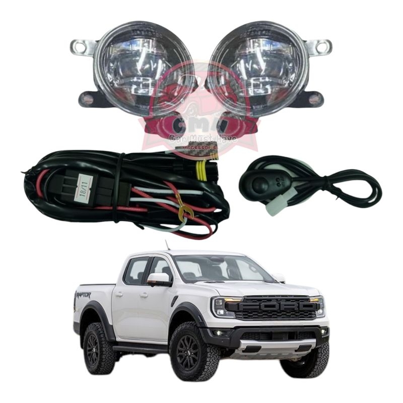 LED Fog Light Spotlight FORD RANGER RAPTOR 2022 2023 2024 2025 | Shopee ...