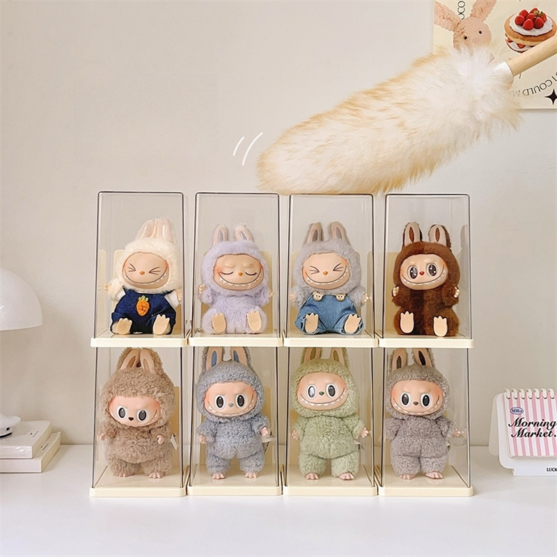 Labubu Figure Box Model Rack Showcase Doll Display Case | Shopee Singapore
