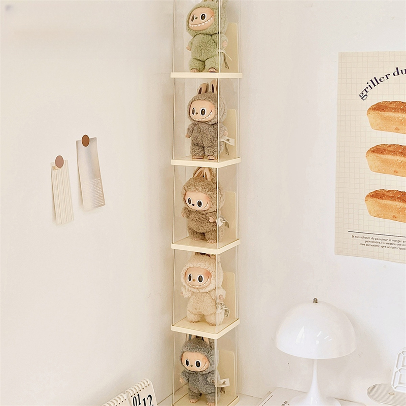 Labubu Figure Box Model Rack Showcase Doll Display Case | Shopee Singapore