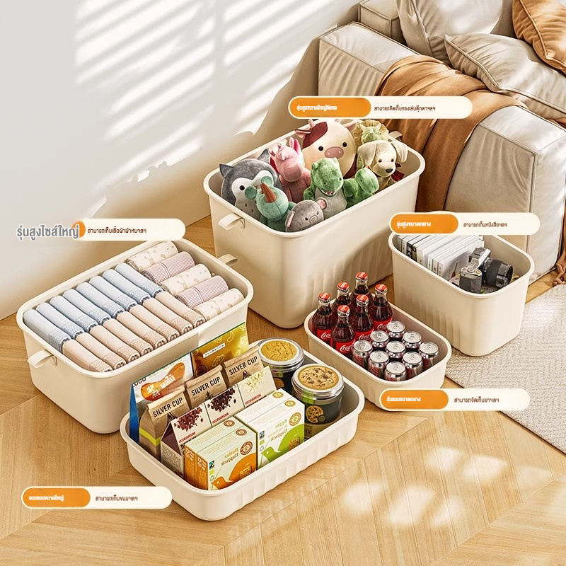 Multipurpose Storage Box With Lid With Handle Hold The Space Use To ...