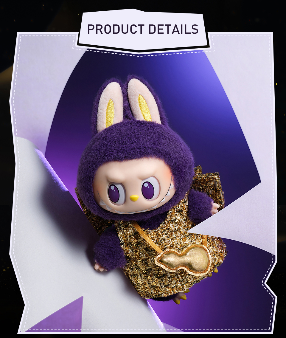 キーホルダー・キーリング Pop Mart Labubu x Pronounce Lucky Fairy Toy Keyring Purple PopMart Labubu x Pronounce Lucky Fairy Toy Keyring 100