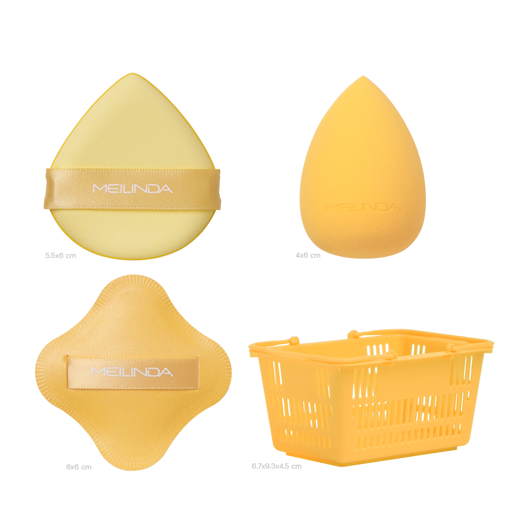 MEILINDA Mellow Puff Mart Comes With A Mini Basket That Can Store Puffs ...