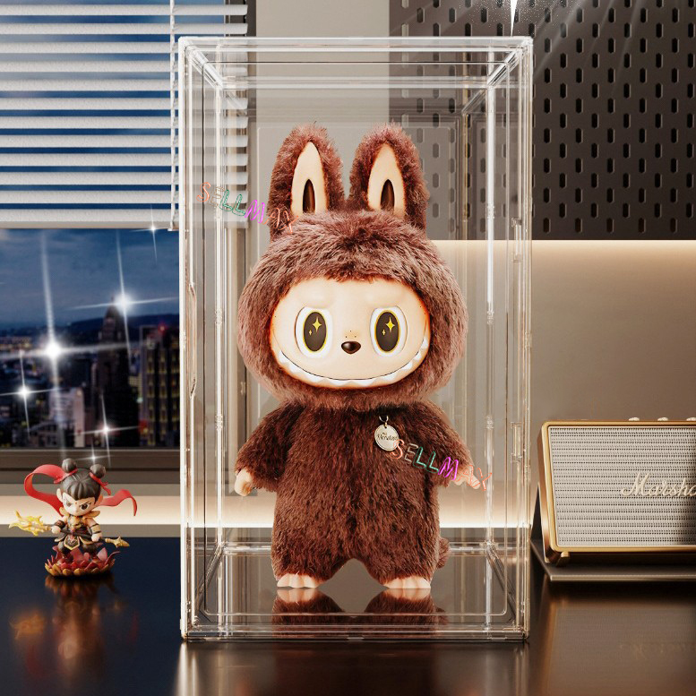 60x35x30cm. Labooboo Big Boss zimomo Storage Box Transparent Magnetic ...