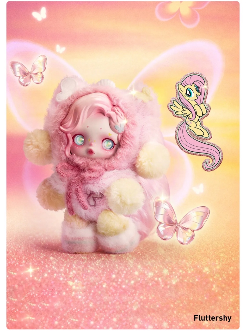 [Ready To Ship In Thailand] SKULLPANDA My Little Pony Series Plush Doll ...