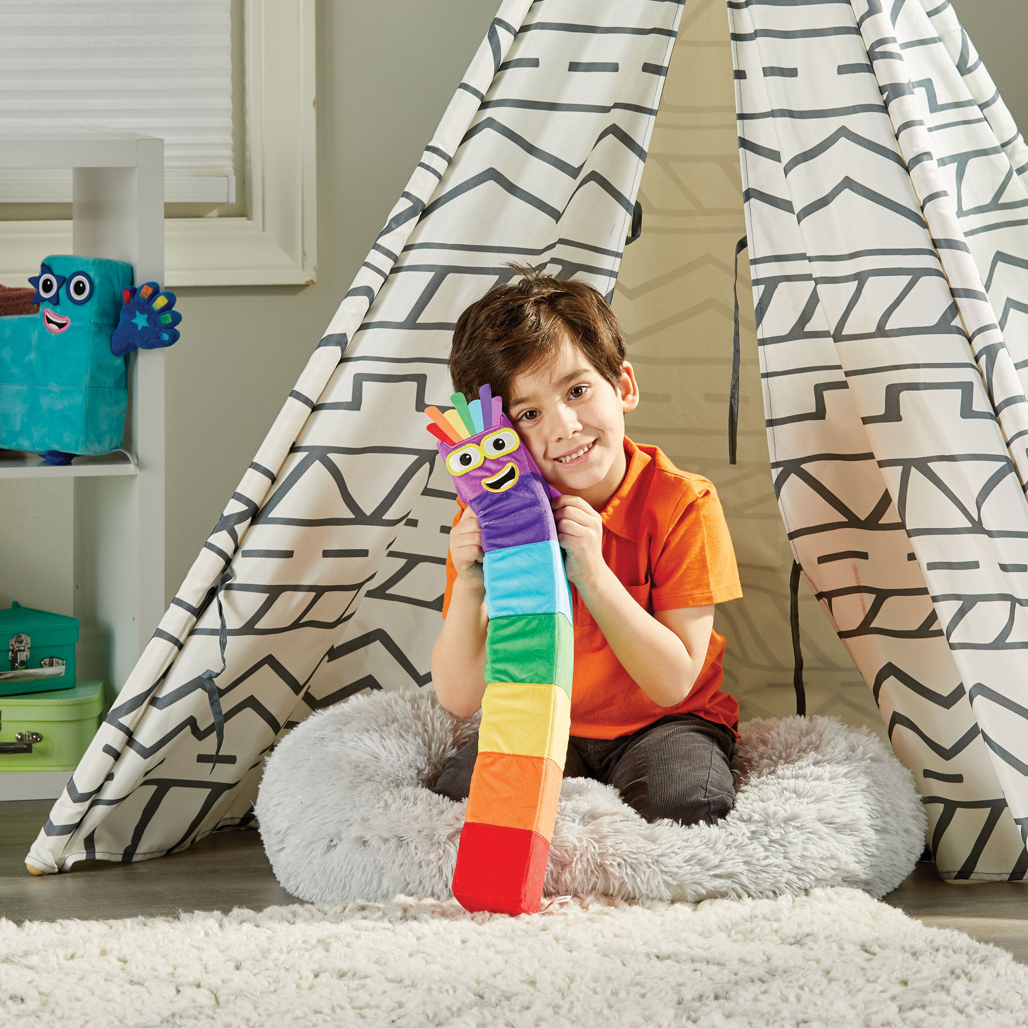 Numberblocks Seven Playful Pal Soft Toy Plush Toy | Shopee Singapore