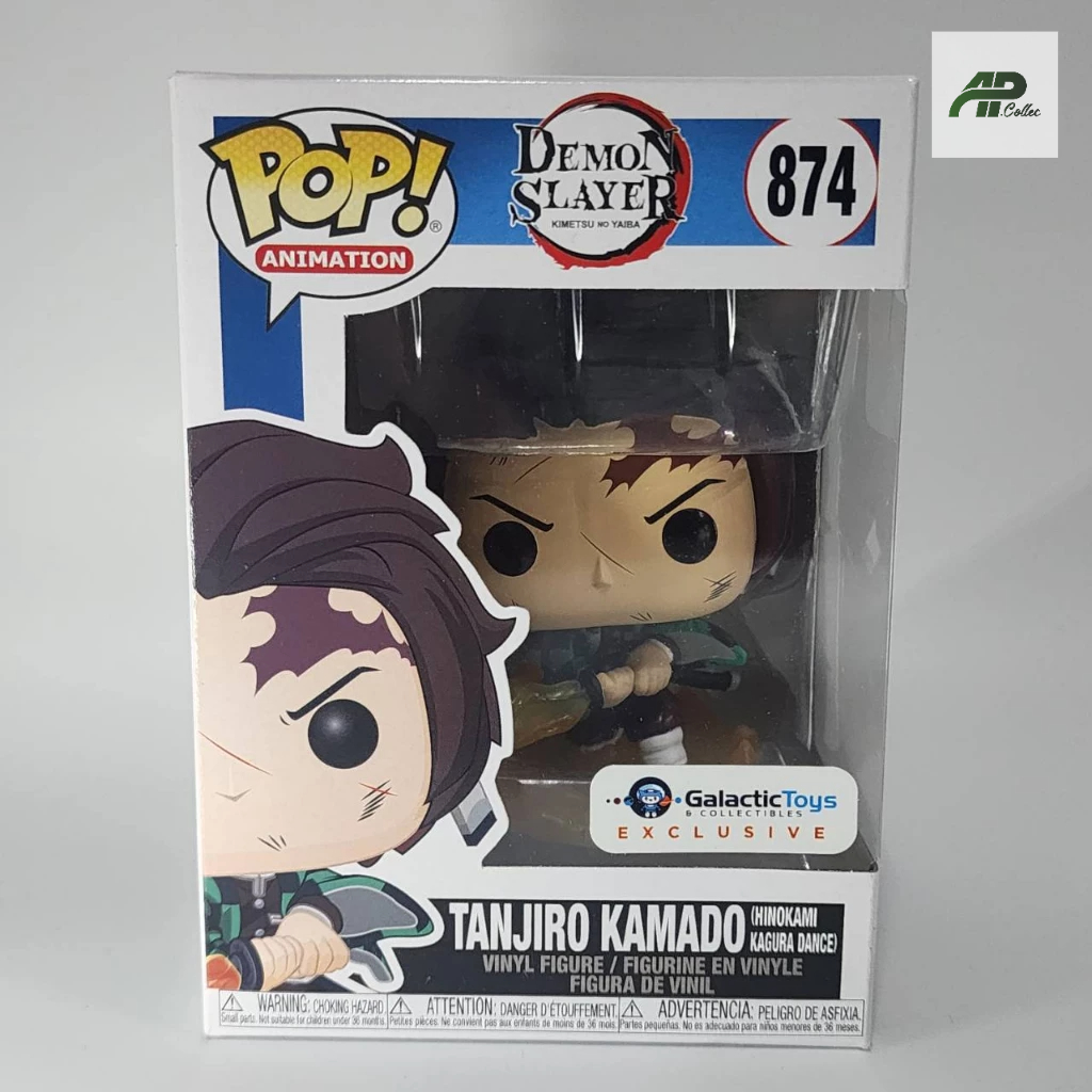 Funko Pop! Demon Slayer-874 Tanjiro Kamado [Galactic Toys] | Shopee ...