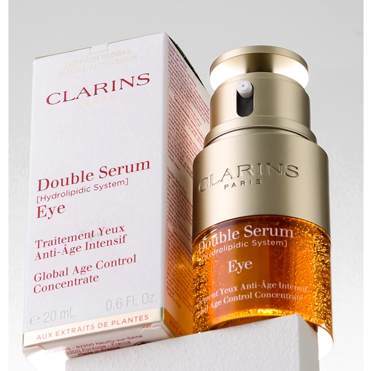 Clarins Double Extract Eye essence Eye Cream Moisturizing Firming and Wrinkle Resisting 20ml