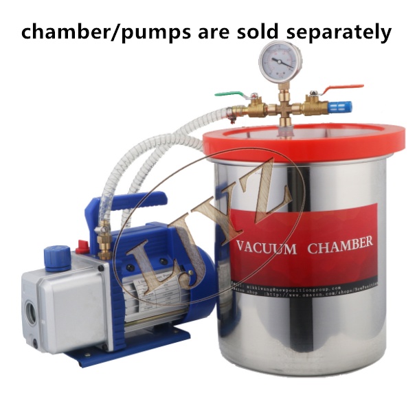 Vacuum machine Vacuum defoaming barrel & Vacuum pump laboratory AB glue ...