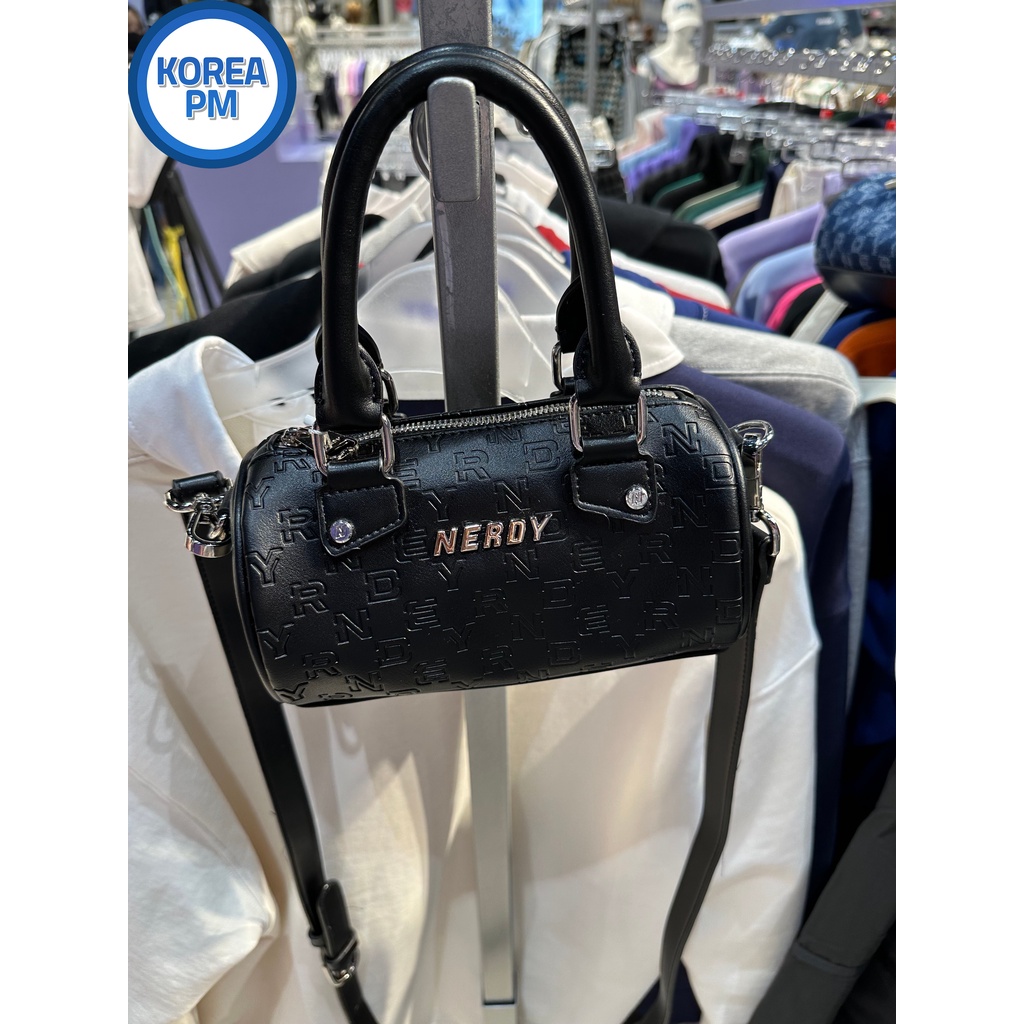 [ NERDY ]★韓国人気★MONOGRAM MINI CYLINDER BAG 63aee4c5-15f3-4f1f-8d92-