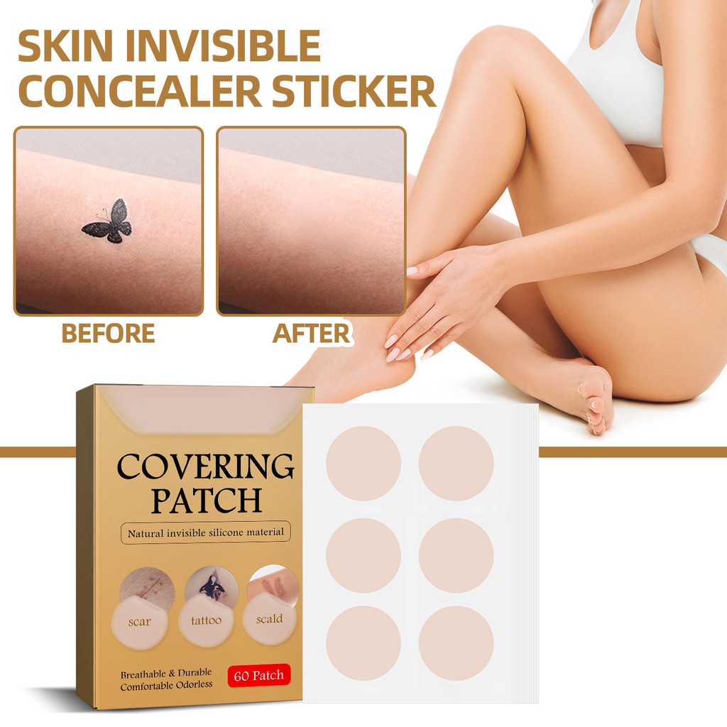 60pcs Skin Invisibles Concealer Sticker Concealer Sticker Ultra Thin ...