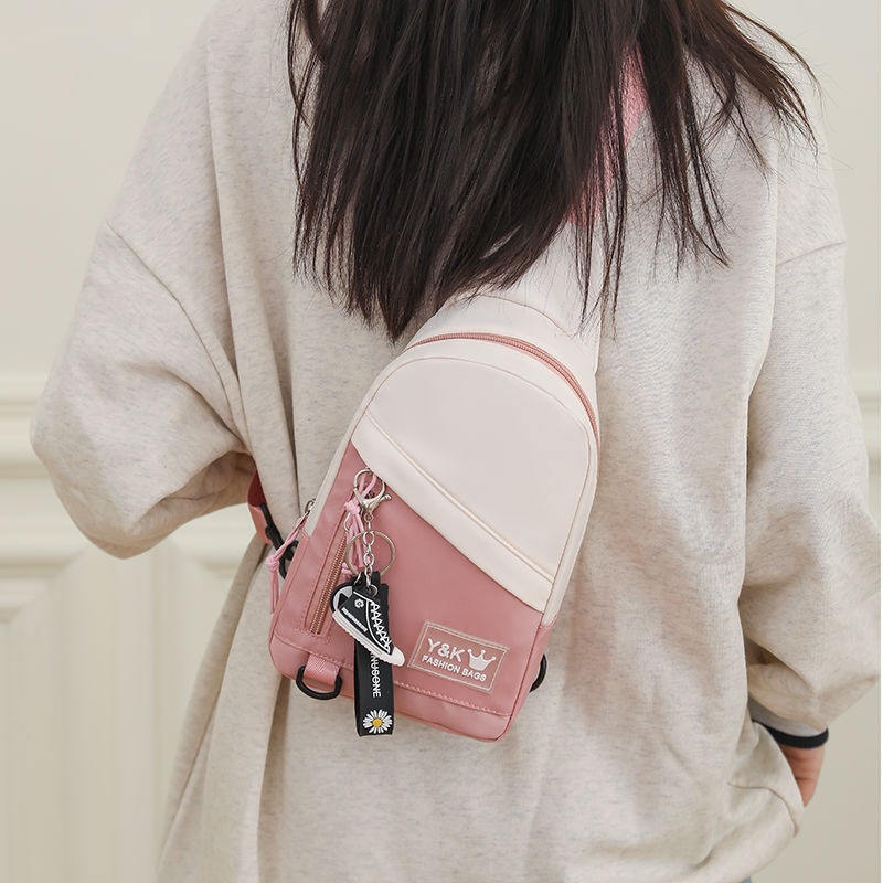 Women Waist Bag Chest New Style Shoulder ins Street Wear Japanese Casual Versatile Small Simple Sports Ladies