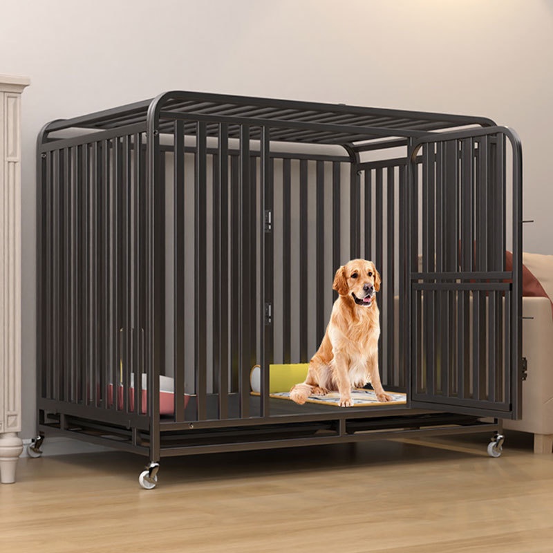 Thickened Full Square Tube Dog Crate Wholesale Dog Cage Large Dog Iron