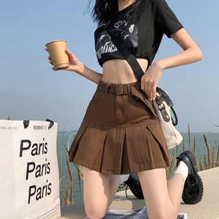 How To Wear A Denim Mini Skirt For Fall - Coffee With Summer