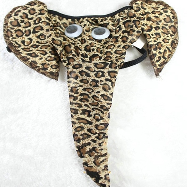Men Sexy Underwear Elephant Trunks Thong TPants Sexy Underwear Men