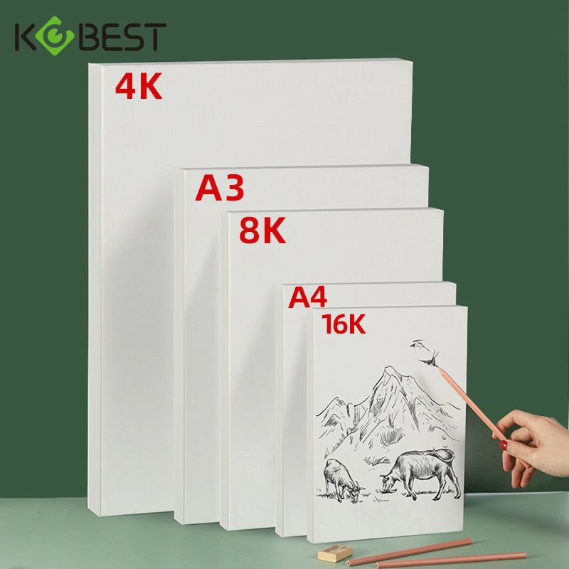 [Largeinch File Arrangement] Sketch Paper 8k Art Painting a3 Drawing Paper Watercolor Paper