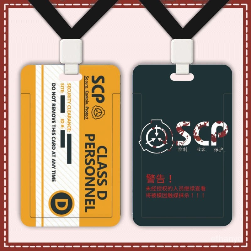 Supermarket Pick-Up Access Control Cartoon Easycard Card Holder scp ...