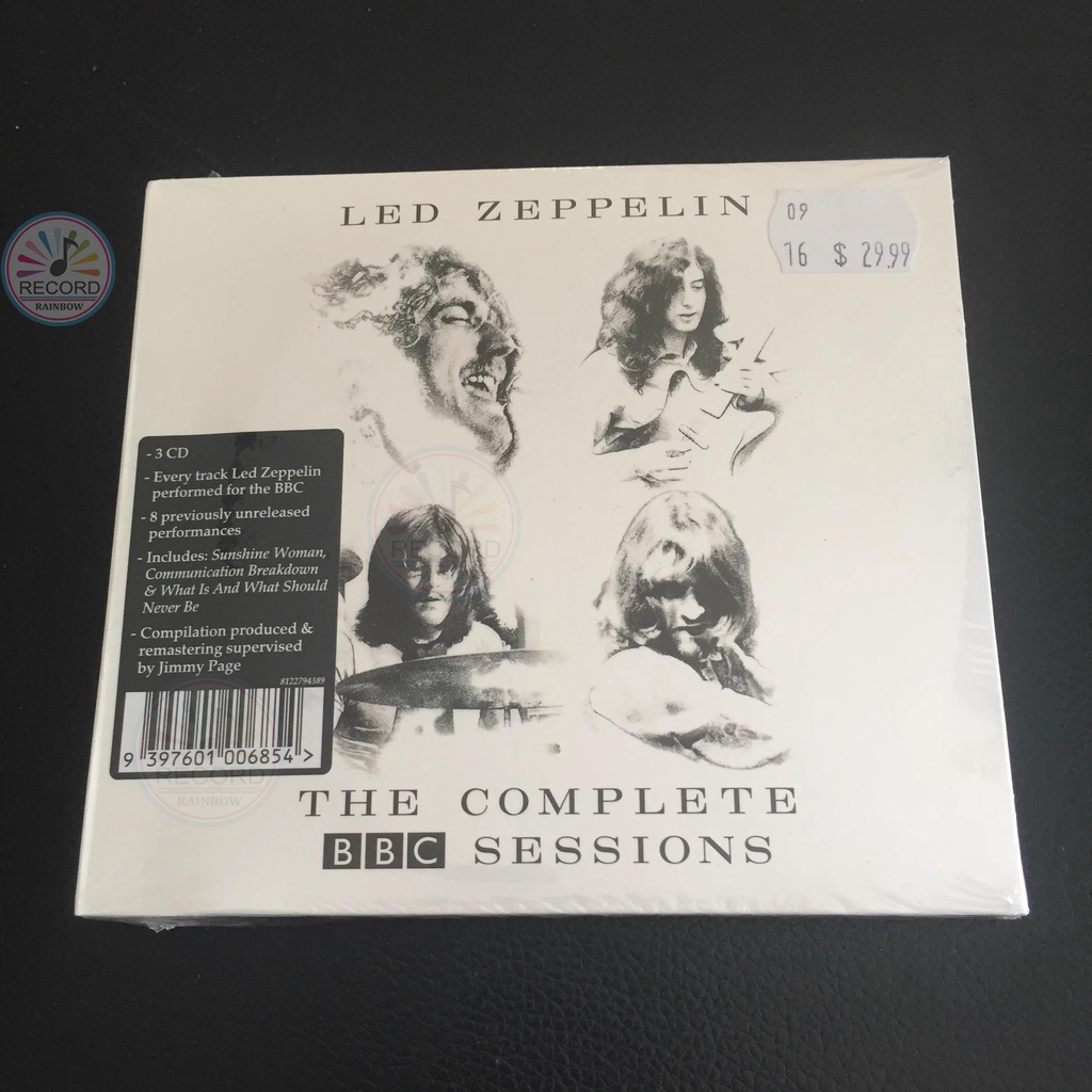 Led Zeppelin The Complete BBC Sessions 3CD 2016 Record Album [Sealed ...