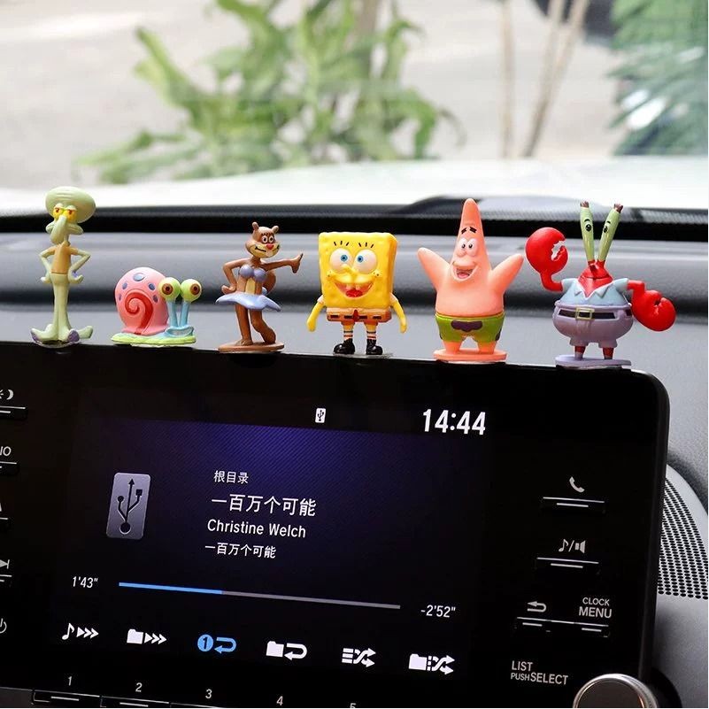 Spongebob Squarepants Hand-Made Dolls Small Ornaments Car Interior ...