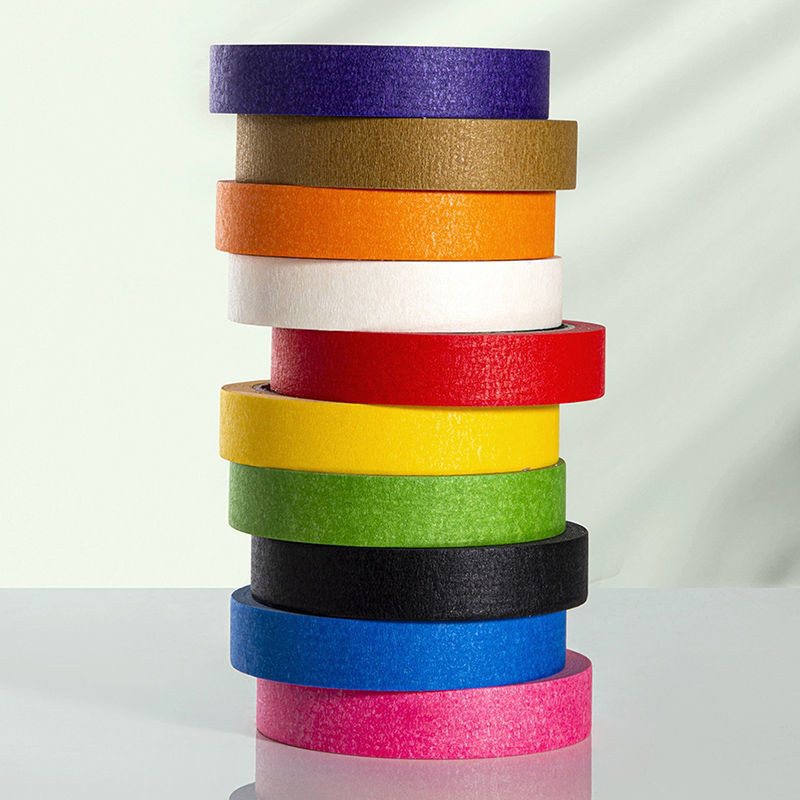 Taiwan Ready Stock Masking Tape Art Students Dedicated Paper Color ...