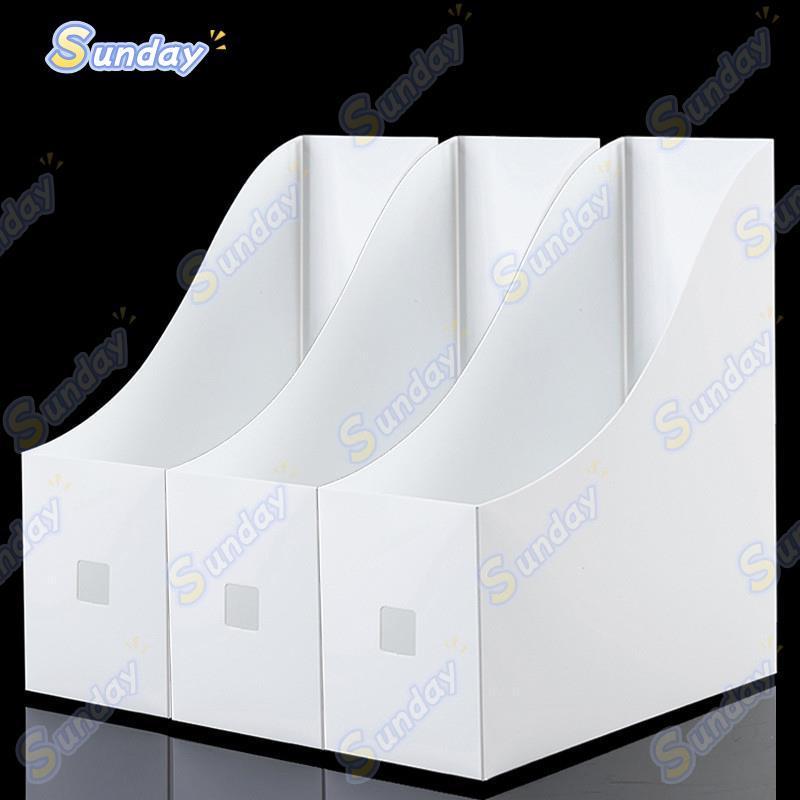TW 3 Pieces Pack Simple Office Bookends Learning Desktop Storage Book ...