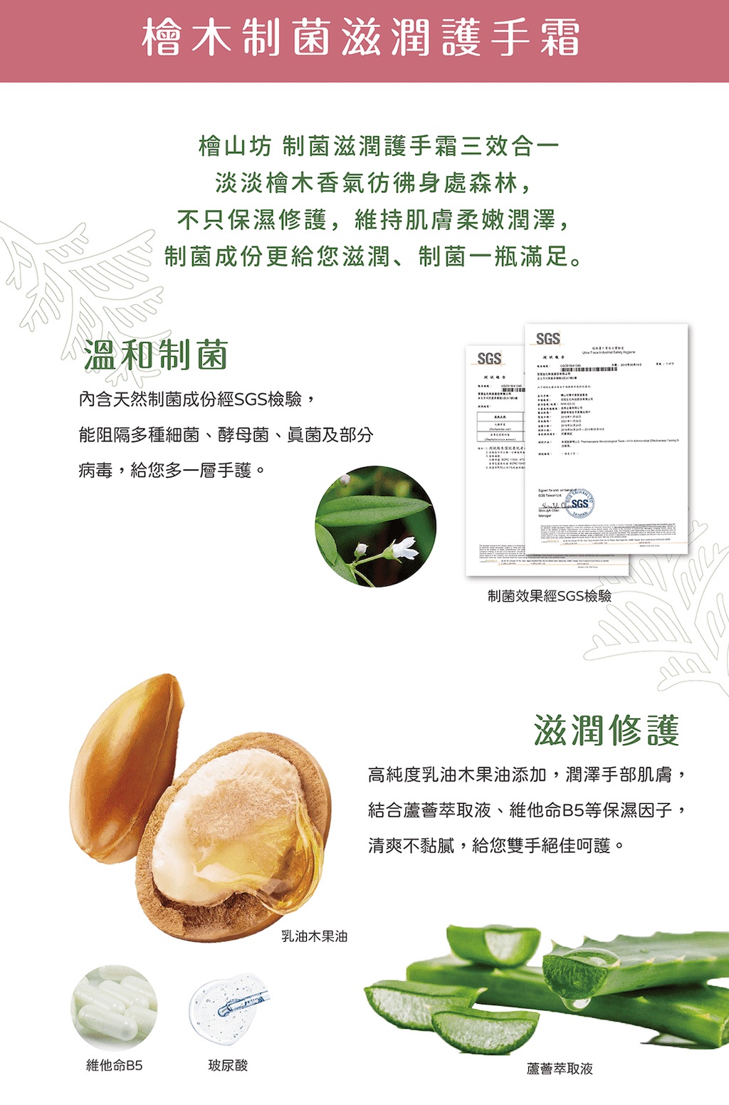 [Premium Wooden Tone] Cypress Hand Cream Gift Box-Moisturizing Repair ...