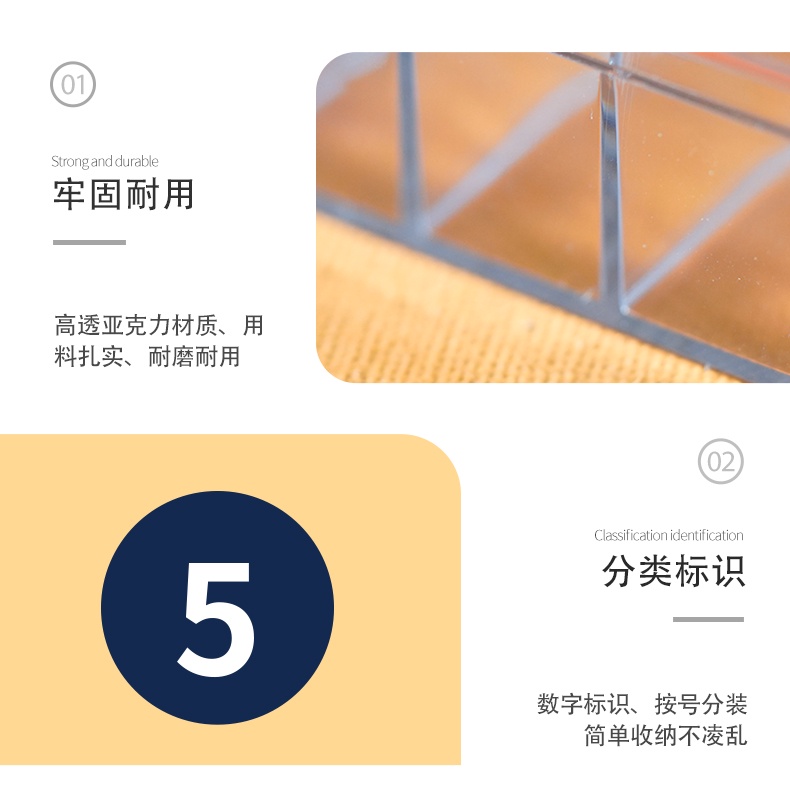[Quick Shipment] Nail Piece Packing Box 12 Grids Nail Piece Dedicated ...