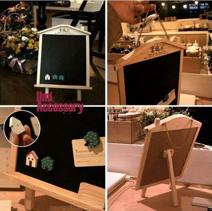 Blackboard Standing Board Advertising Shop Small Desktop Whiteboard ...