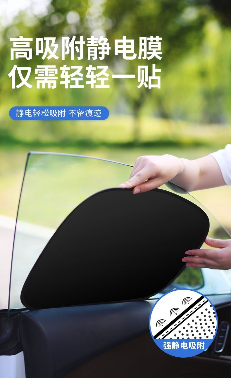 [Taiwan Shipment] Car Sunshade Window Static Film Sunscreen Heat ...