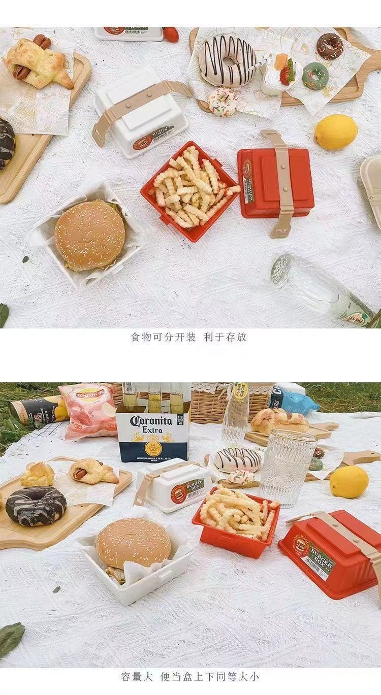 Taiwan [3764 People Collection] Japanese-Style Household Burger Storage ...
