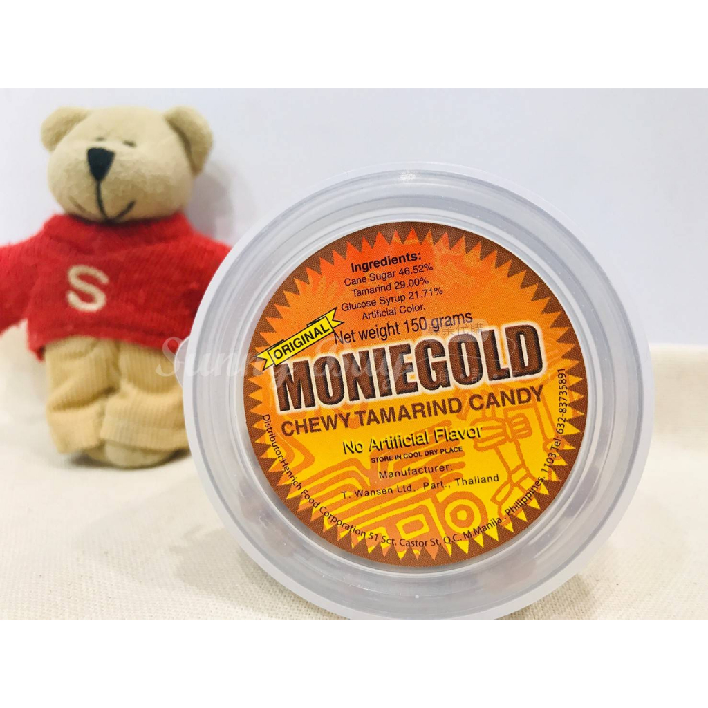 MONIEGOLD CHEWY TAMARIND CANDY Spicy Gummy 150g Thailand [Sunny Buy ...