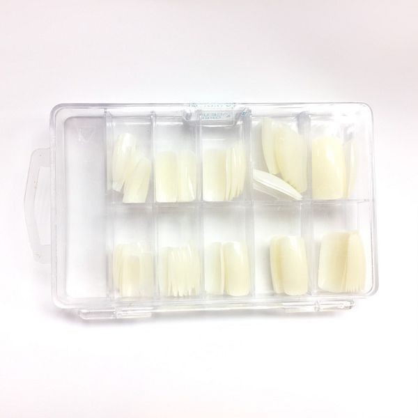 ★Special Offer Sale★Box Boxed Full Nail Piece-Natural 100P | Shopee ...