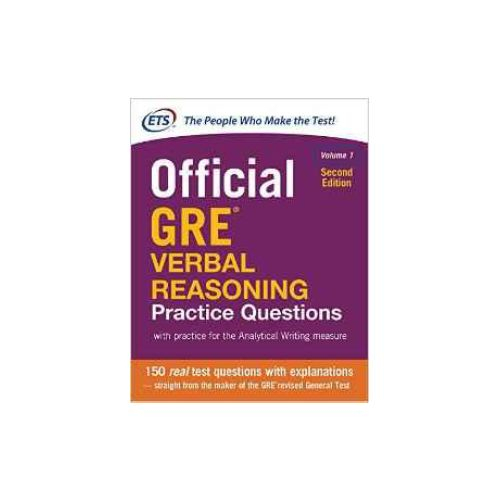 Official GRE Verbal Reasoning Practice Questions (2 Ed.) Eslite誠品 ...