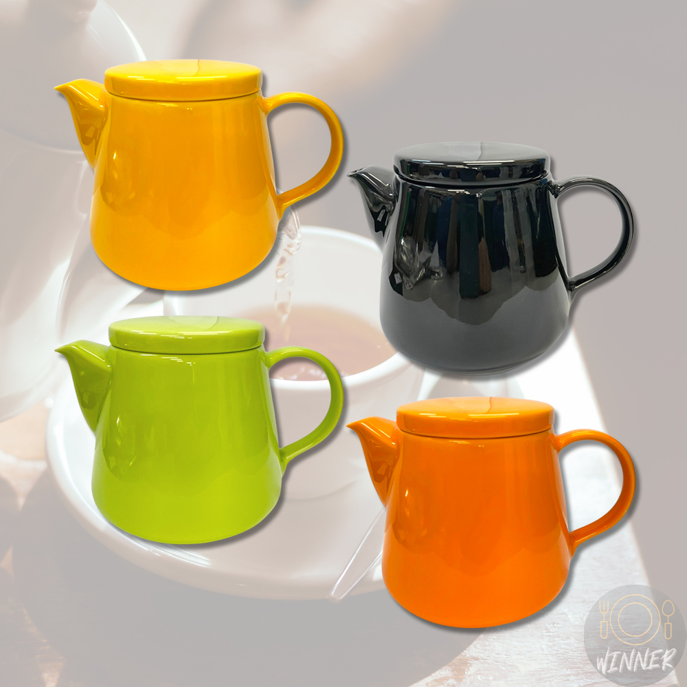 Modern Teapot 500cc [Winner] Ceramic Pot Flower Tea Porcelain Milk ...